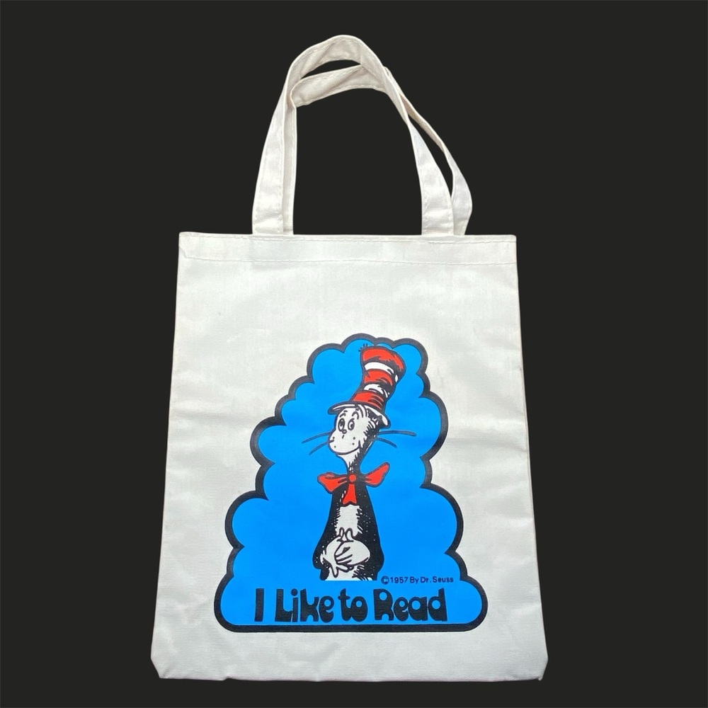 Vintage Dr. Seuss Tote Bag - Cat in the Hat
